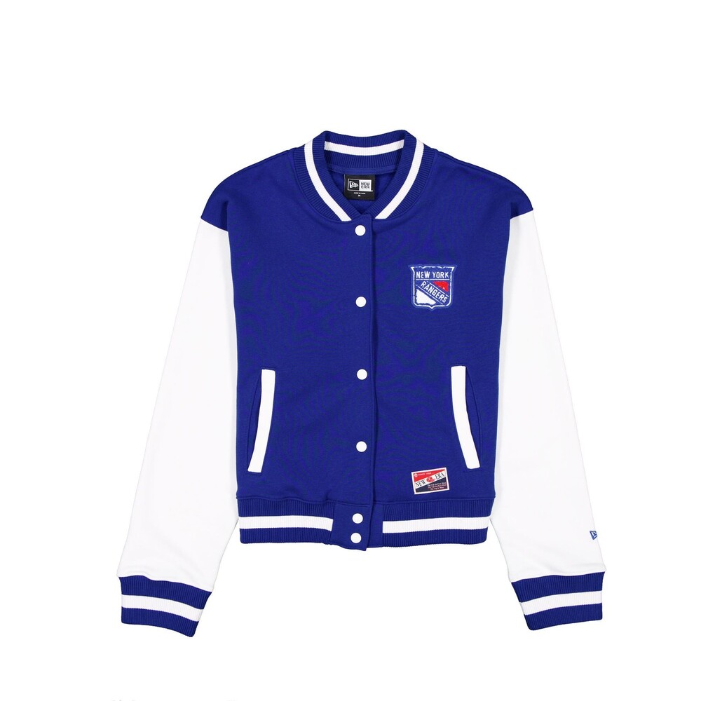 New Era New York Rangers Throwback Fleece Women's Jacket - Size S
